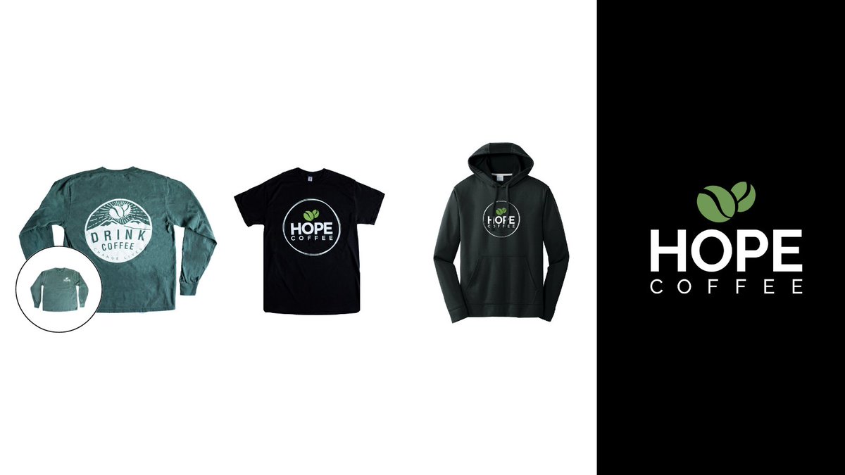 New Merch now available in our online shop!

hopecoffee.com/store/T-Shirts…