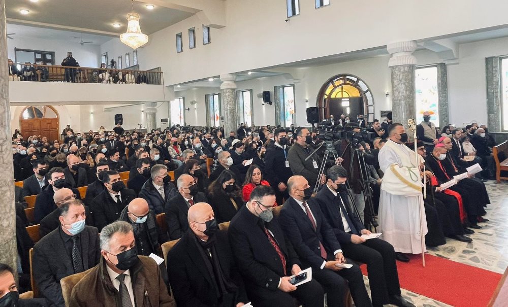 baselyaldo's tweet photo. Episcopal Ordination of Bishop Azad 
as the new Bishop of Duhok 21 Jan. 2022
الرسامة الاسقفية للمطران ازاد على ابرشية دهوك https://t.co/1dSSSoWOJC