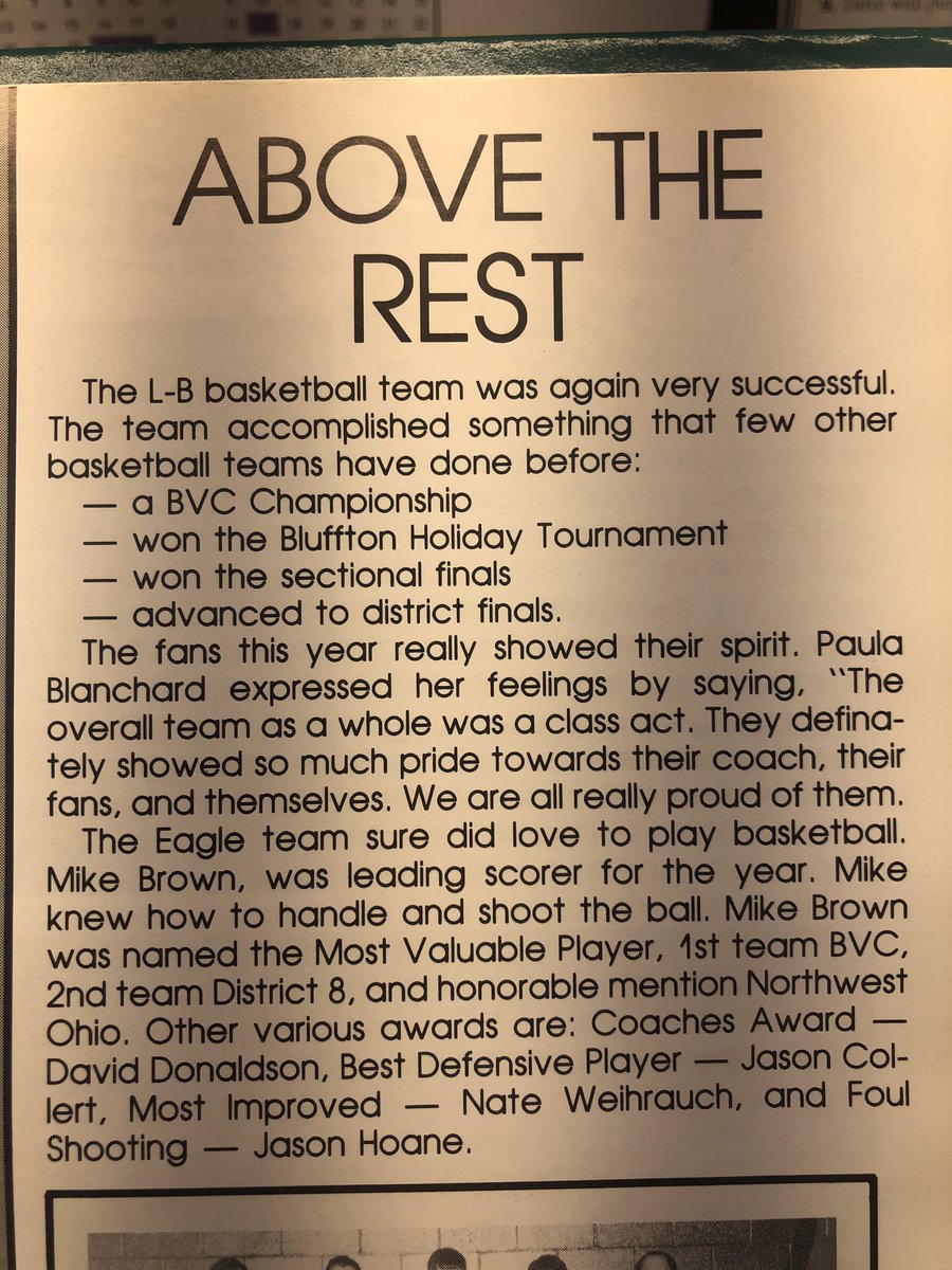 BenGerken's tweet image. The @LibBentonBBall program is excited to welcome back members of the 1991-92 LB team on Saturday, 1/22. The 91-92 team was the 1st LB Boys basketball team to win a @BVC_sports championship. 7 members along with Coaches Williman and Marshall will be present. @Courier_Sports