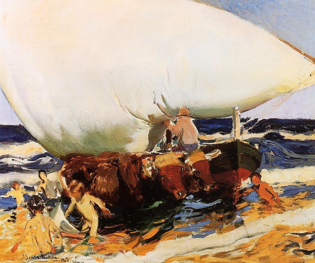 Arteymas_'s tweet photo. En la Playa, Valencia, 1905, Joaquín Sorolla https://t.co/5i0U4isiOX