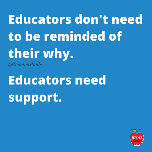 TeacherGoals tweet media