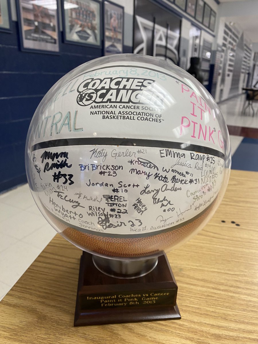 #FHCPinkNight “Game Ball” from the 1st Annual @CVCSTL Game in 2013!!