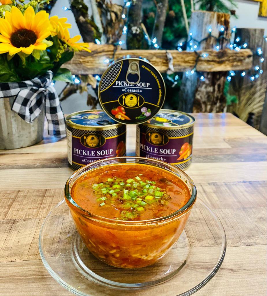 Don’t knock it ‘til you’ve tried it! We’ve got Pickle Soup in and it’s delicious!