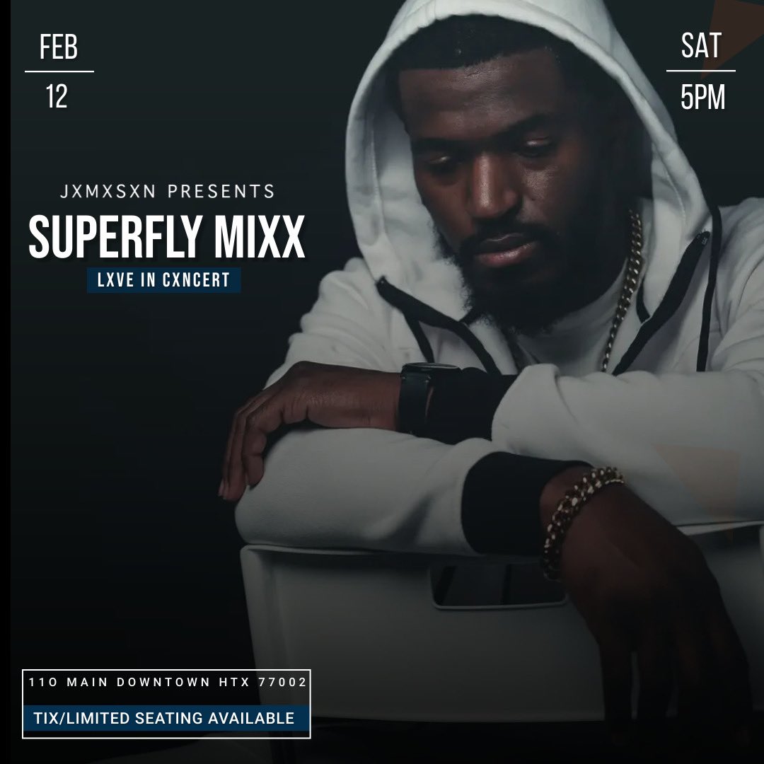 SuperFlyMixx's tweet image. We back again 🙏🏾….Pull up &amp;amp; see me perform live on Feb.12 @ the @JXMXSXNX 2-Story Loft. Hit the link in my bio to get your 2 for 1 tickets/sections. #FlyBehavior #JXMXSXN