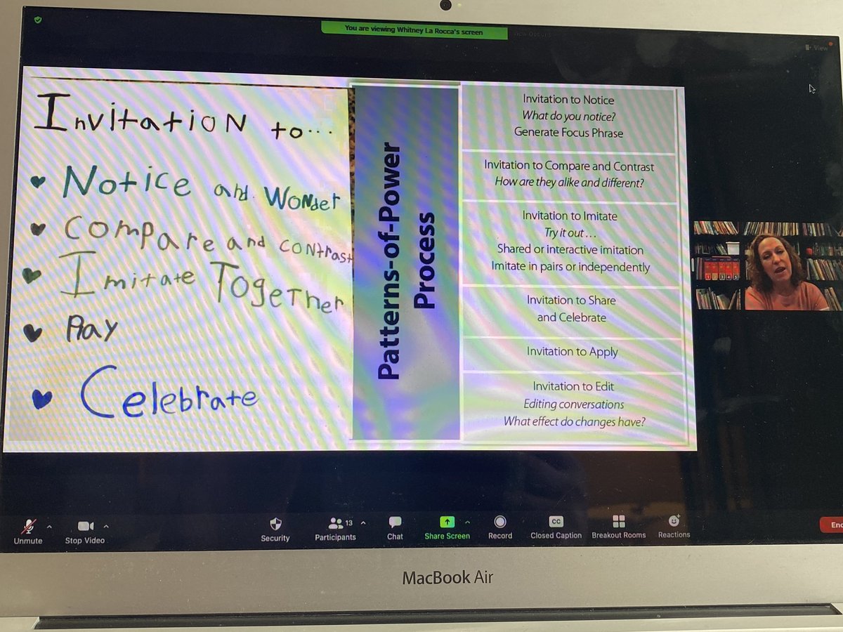 LARC_STL's tweet photo. @whitney_larocca shared Patterns of Power: Inviting the Conventions of Language at today’s meeting! Thanks for joining us! https://t.co/NDELZHv48t