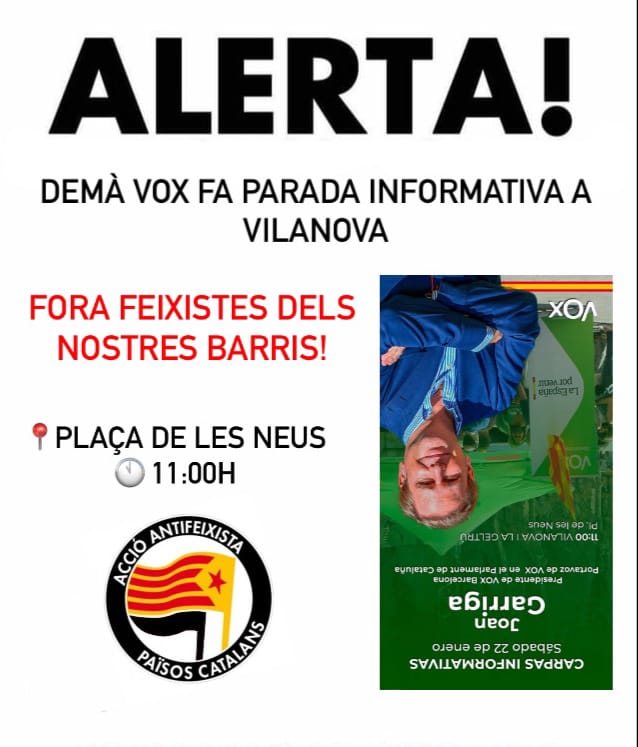 Unitat Garraf #StopVox #StopAliançaCatalana tweet media