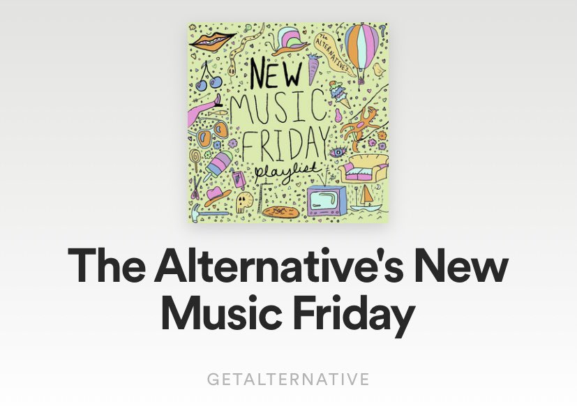 jshgluck's tweet photo. Thank you @GetAlternative for adding the new tune! Big love https://t.co/kLiYMdHOv0