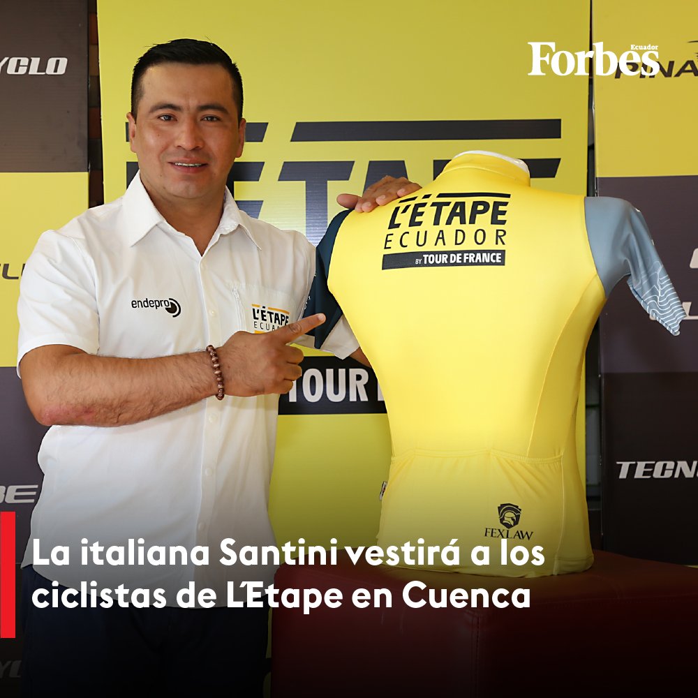 forbesecuador's tweet photo. #Endepro mostró la camiseta oficial de @letapedutour, la primera experiencia que se realizará en #Cuenca, #Ecuador. Visitantes de lujo: #Didi el diablo rojo y @mario_sabato. Conoce más detalles en: https://t.co/9KajvRcObV
@PVera_Sports https://t.co/1iSDC1dpON