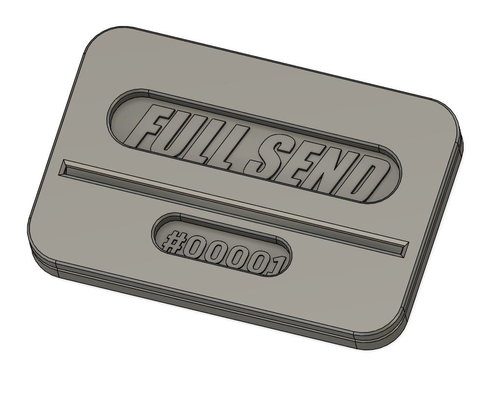 devanmetzdesign's tweet photo. Working on a magnet display case and stand for the physical 3D printed metacard #MetaverseNFT @metacard @KyleForgeard #metacard #FullSend #FullSendNFT https://t.co/nAxT1WDUz6