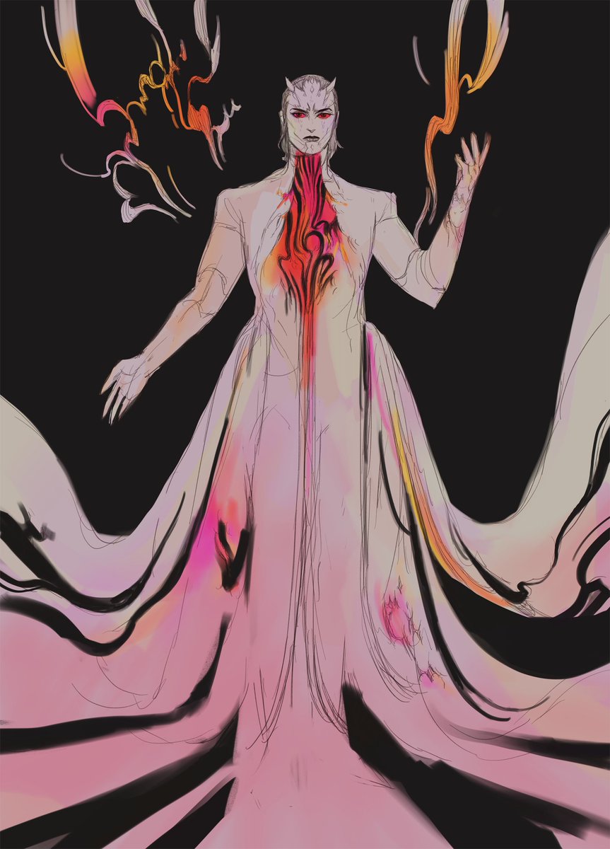 Quick drawing of my Inquisitor, been playing a lot of #SWTOR lately ⚡️