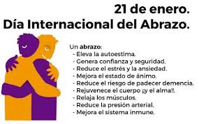 Hoy viernes #21Ene, se celebra el Día Internacional del abrazo. #CuidemonosDeLaCovid19 #FANBEnDefensaDeLaDignidad