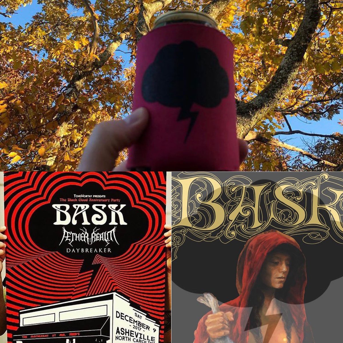 thebandbask's tweet photo. We lost an important piece of our community last year. Thank you The Black Cloud for bringing music lovers of various stripes together & for being so supportive of our local scene. We love you & you will be greatly missed.
#bask #baskband
#seasonofmist #avlmusic
#theblackcloud https://t.co/6C3bFJcLGG