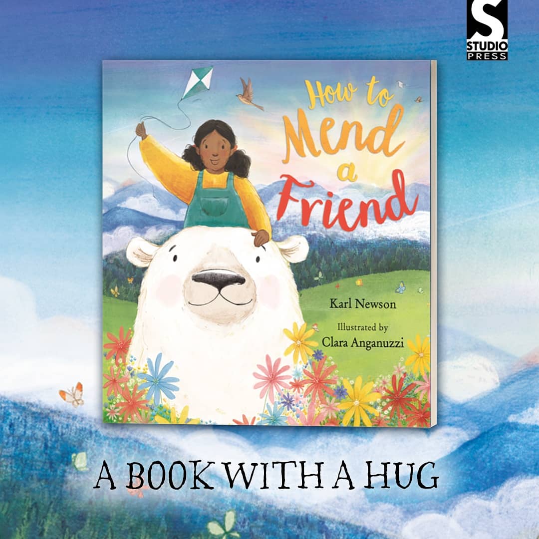 Karlwheel's tweet photo. Sending hugs to you all on #NationalHuggingDay 💛📚🤗

@CAnganuzzi's and my picture book #HowToMendAFriend is full of  hugs in all shapes and sizes! https://t.co/fm6JYxbxHf