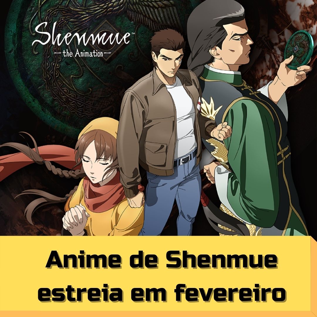 O anime de #Shenmue já tem data para estrear. #ShenmueTheAnimation bit.ly/3fMmGBc