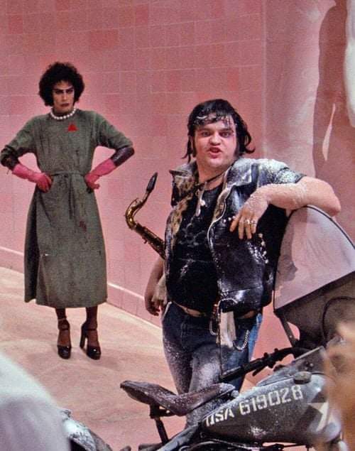 MadViolet13's tweet photo. They're playing a #Meatloaf song at the local pub where we all just toasted him. 🍺🍷
 #RIPMeatLoaf #RockyHorrorPictureShow #MichaelLeeAday #happyhour https://t.co/GtX6j2bnQI