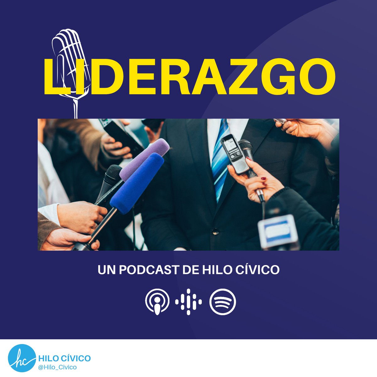Hilo_Civico's tweet photo. Buenos días 🧵💙 

Aquí te traemos un análisis acerca del liderazgo 🌟 

Te invitamos a escucharnos y darnos su opinión al respecto, así cómo sugerirnos próximos temas a tocar.

Pueden escucharnos en su plataforma de podcast favorita, también en nuestro canal de Telegram. https://t.co/eSHuNmjssB