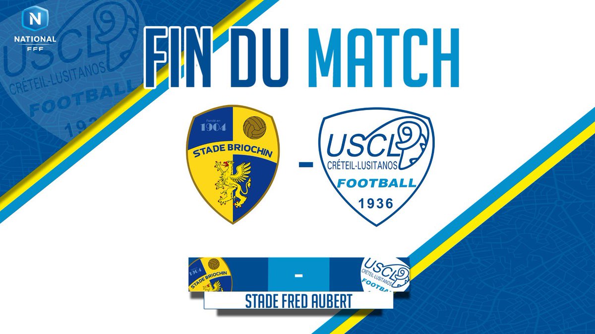 uscreteil's tweet photo. C’est FINI ! VICTOIRE de l’USCL face au @StadeBriochin grâce à un but de Mokdad et une énorme partie de Mandanda qui a notamment sorti un pénalty ! C’est le 1er succès de Créteil à l’extérieur depuis le 8/01/21 ! Un vrai motif d’espoir dans cette saison compliquée ! #SBUSCL 0️⃣-1️⃣ https://t.co/TrvALgXhFb