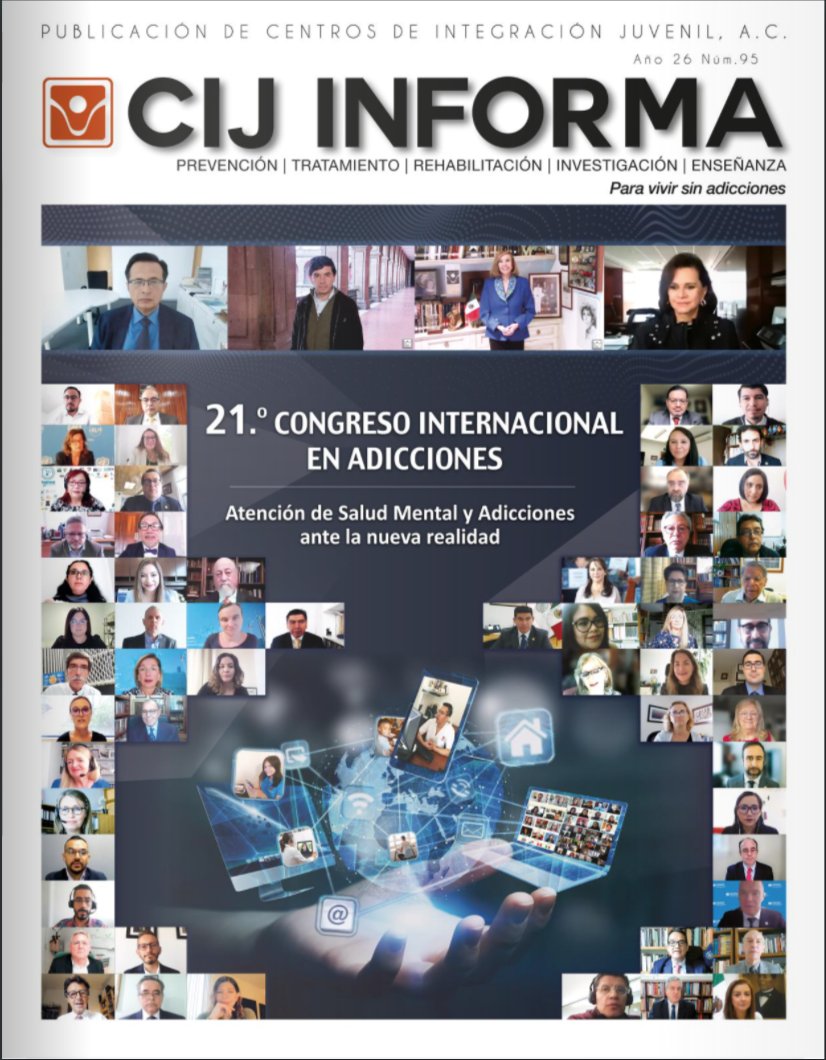 CIJ_Adicciones's tweet photo. #Entérate
Conoce el nuevo número de la Revista #CIJInforma y descubre los artículos de especialistas en salud mental y adicciones.
#CijContigo
Ingresa a https://t.co/3qvonAb8Yr y actualízate https://t.co/QFVQjuXHhW