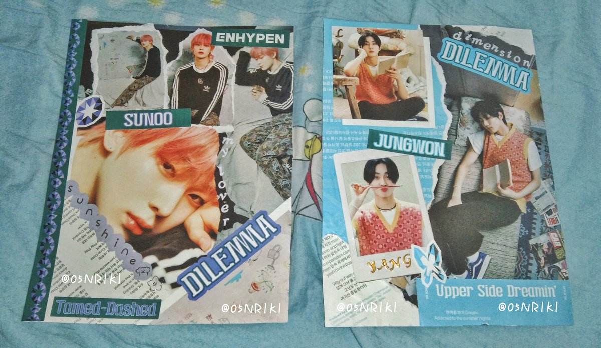 05NRIKI's tweet photo. wts lfb 𓂋 enhypen handmade a5 binder covers !

𓈈 P40 ea + P10 pf + lsf 
𓈈 w or w/o hole !
𓈈 can shoulder P50 of ur sf if from mnl ! ☻ 
𓂃 mop : gcash
𓂃 mod : ggx 

— reply or dm to claim ! can do other members + unit !

#. wts lfb enhypen pre made handmade a5 binder cover https://t.co/Q6D9Fr10AG