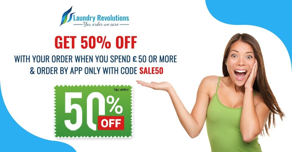 LaundryRev's tweet photo. Get 50% off with your order when you spend £50 or more &amp; order by app only with code Sale50 Let us handle your laundry &amp; dry cleaning. Order now at https://t.co/sFoUFK32tt
#laundryservice ##drycleaning #ironingservice #laundrytime #laundrytime #laundryroom #LaundryPicku https://t.co/jV66P2cuIA