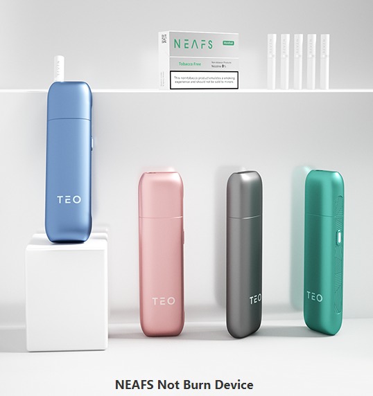 Heated Tobacco experience, minus the tobacco. Try Neafs! #NEAFS #TEO  #smokefree #tobaccofree #nicotine