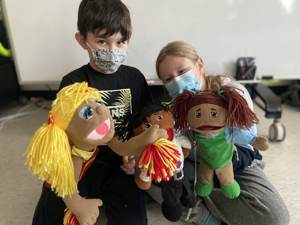 “When children pretend, they’re using their imaginations to move beyond the bounds of reality. A stick can be a magic wand. A sock can be a puppet. A small child can be a superhero.” ~ Fred Rogers <a href="/hillsideTwolves/">Hillside PS</a> <a href="/PeelSchools/">Peel District School Board</a>