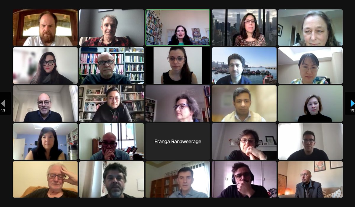 What a pleasure to finally meet our wonderful colleagues from around the world who are contributing to our forthcoming publication "Tourism and/in the Metropolis" and to spend the day engaging in productive and stimulating discussions with them.