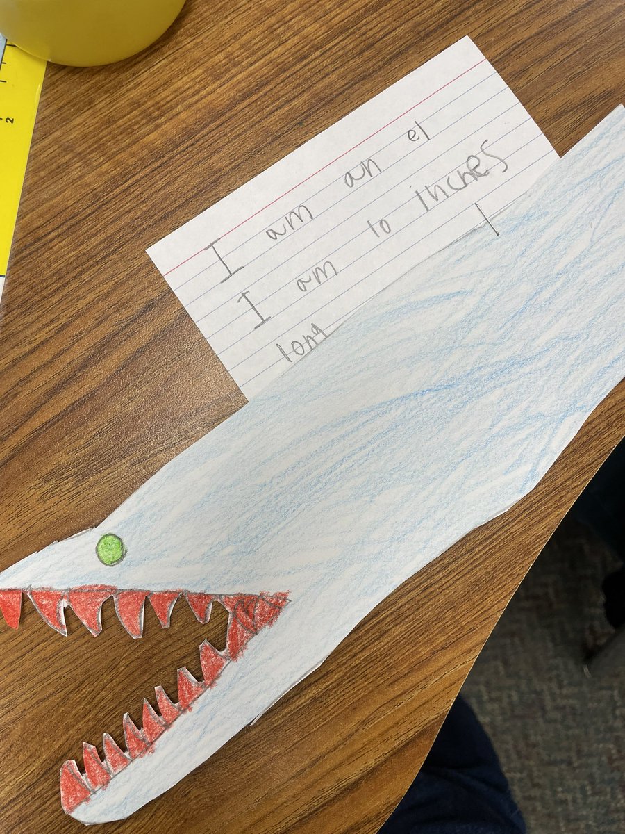 2nd graders being creative as they practice their measuring skills! <a href="/HayesHawks/">Jeanette Hayes Elem</a> @mcareyJHE <a href="/nancychamilton/">Nancy Hamilton</a> <a href="/MrsViard/">Mrs. Viard</a> <a href="/Marthaboswell1/">Marthaboswell</a> #HayesHawks