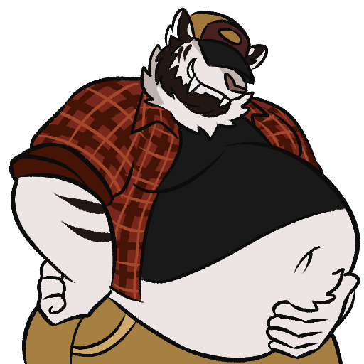 Got my first sticker for telegram! Commissioned @ratasstouille !