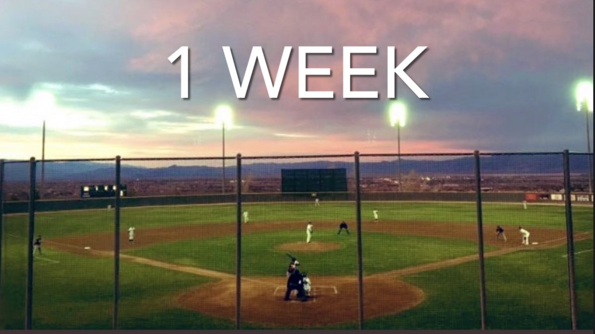 T-Minus 1 week until Opening Day! #HowlYes