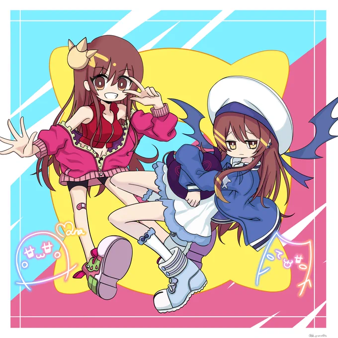 イビルツイン大崎姉妹🌟😈 