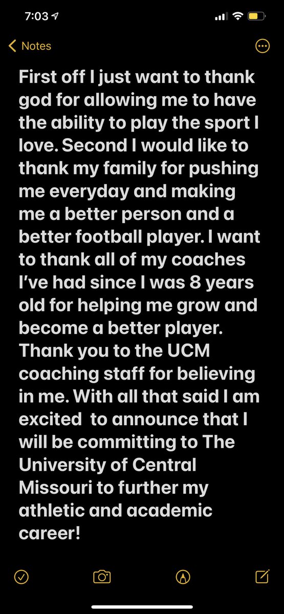 SeontraM's tweet photo. Committed🔴⚫️@UCMFootballTeam @coach_rcampbell @CoachLueds @Pooch1212 https://t.co/zru01ne2Mg