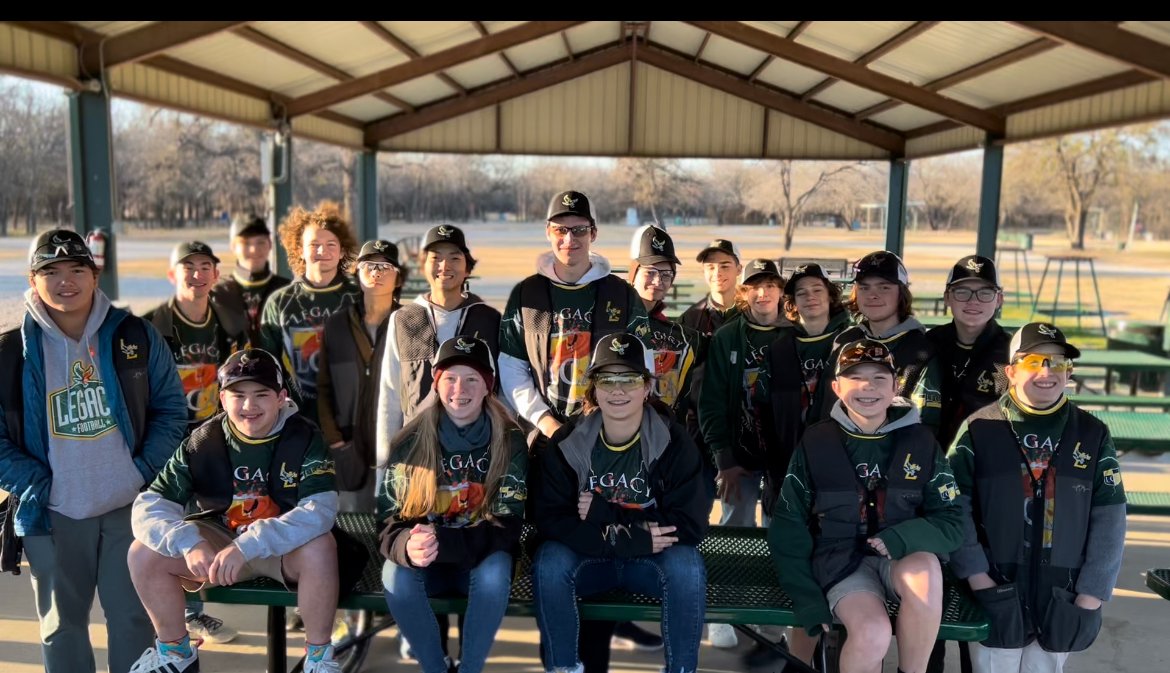 LCAfrisco's tweet image. Away:
🦅  First Team Tournament Tomorrow 🦅 
⏰ 10am 12pm 2pm
📍 Ellis County Sportsman Club

First practice with our new hats and jerseys. Everyone was so stoked!!! Can't wait to see everyone out shooting as a team.

Come check out our team.