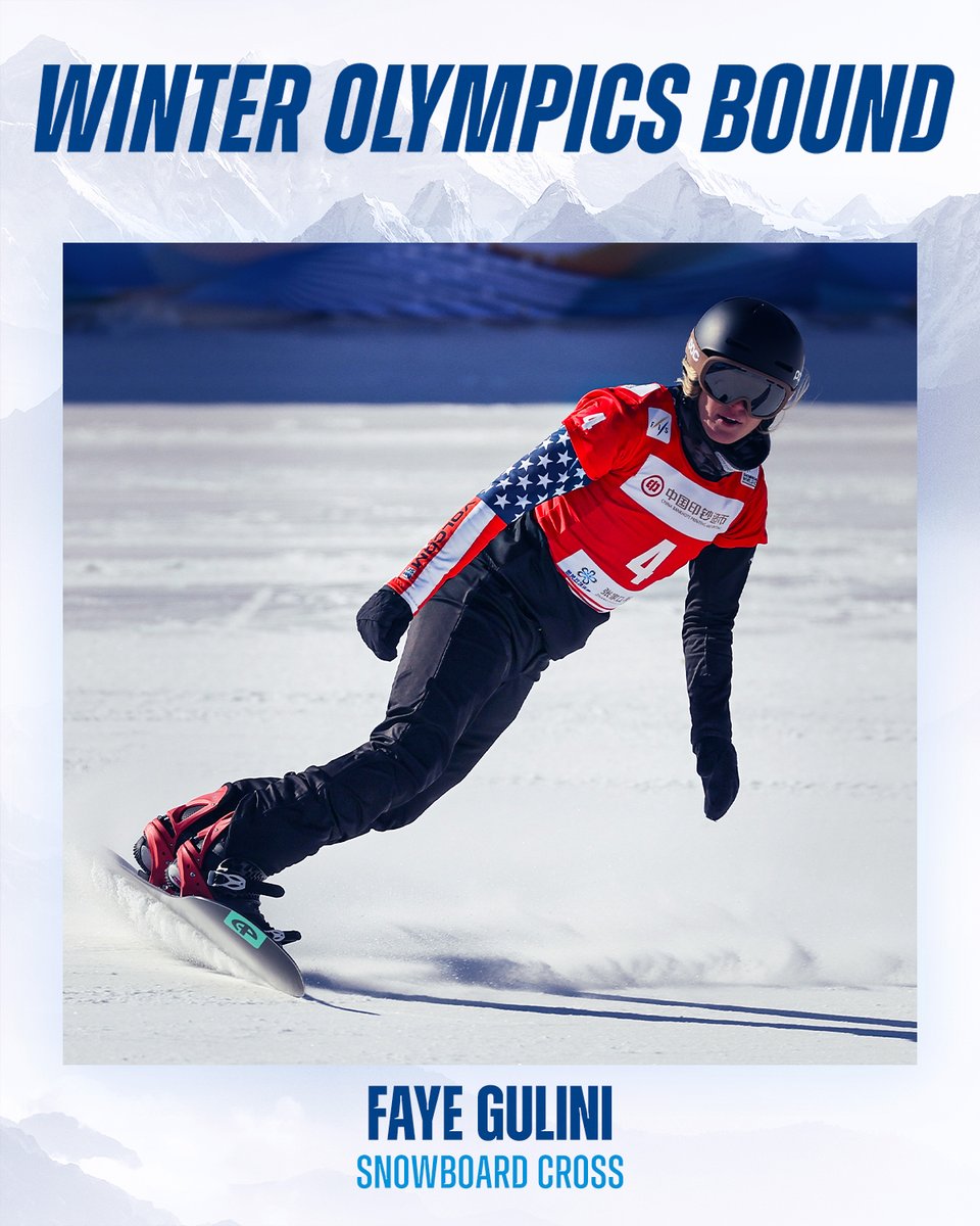 NBCOlympics's tweet photo. .@FayeGulini punched a ticket to her fourth #WinterOlympics. ❄️

@usskiteam | @TeamUSA https://t.co/rWvJAlVPgY