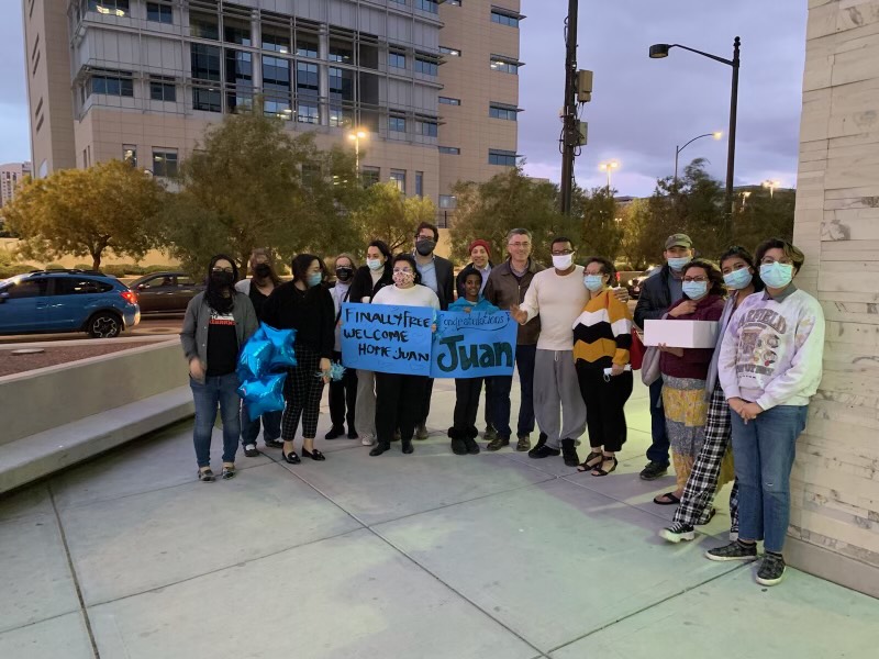 He was granted relief under the Convention Against Torture and won't be sent back to El Salvador, where he hasn't set foot in 30 years, when he was 12. 

Listen to his story, published a week ago today, from <a href="/LatinoUSA/">Latino USA</a>.