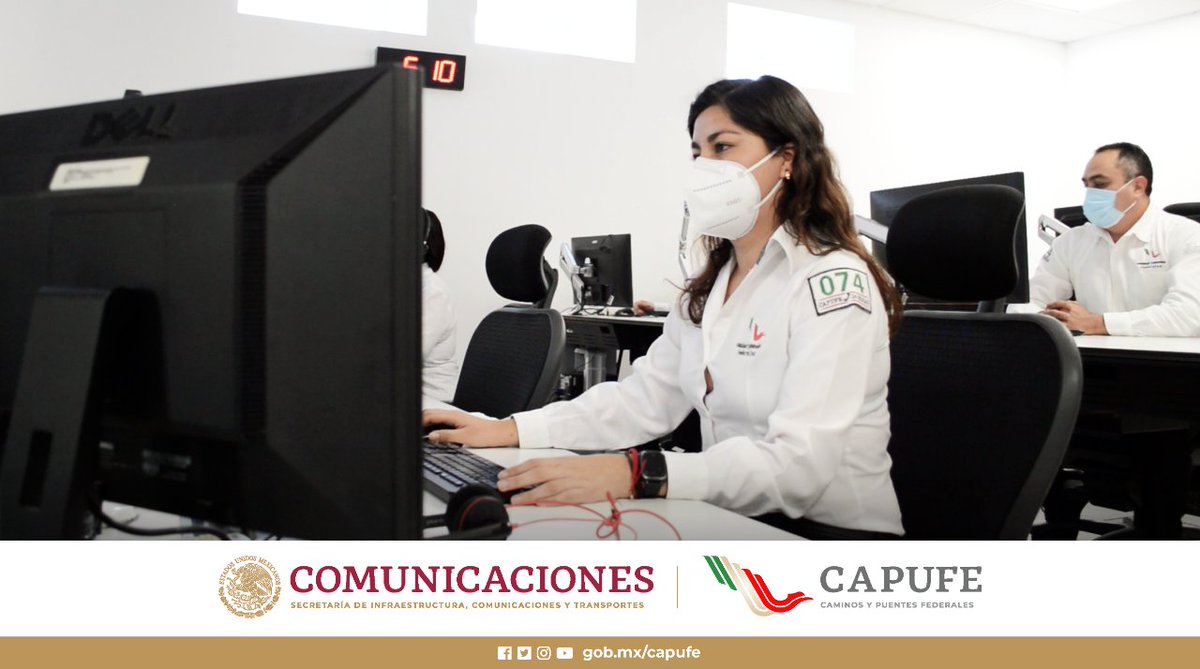 #TómaloEnCuenta 😉👇
Caminos y Puentes Federales cuenta con los medios de contacto 074 📞 y Twitter <a href="/CAPUFE/">CAPUFE</a>, para proporcionar información y servicios carreteros a los usuarios que transiten por su red carretera. 🚗🚙🛣
#ViajaSeguro