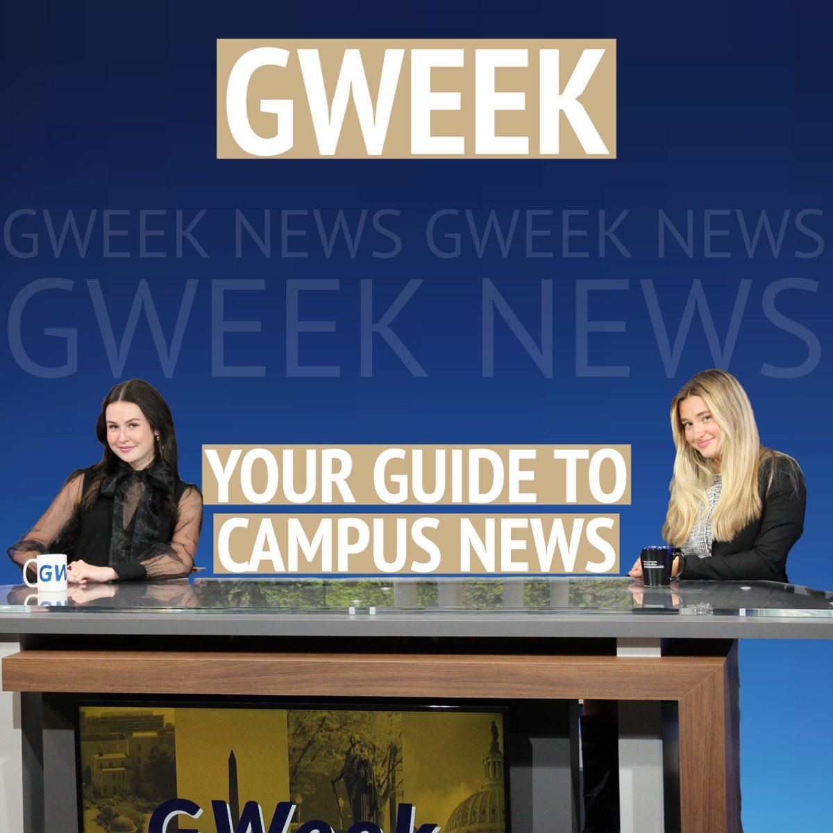Bringing you campus news ➡️

GWeek delivered breaking campus news from the expansion of Saferide and the first in-person commencement in more than a year. Stay tuned for more content to come your way.

Special thanks to Executive Producers Matthew Cox and Madeline Taylor

#gweek
