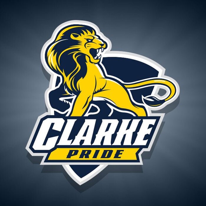 Smitty__32's tweet photo. Thankful and blessed to say that I’ve received my first offer From Clarke University! Go Pride! 🟡🔵
@CoachMRegalado @CDHS_Football https://t.co/BKn7u4u34Y