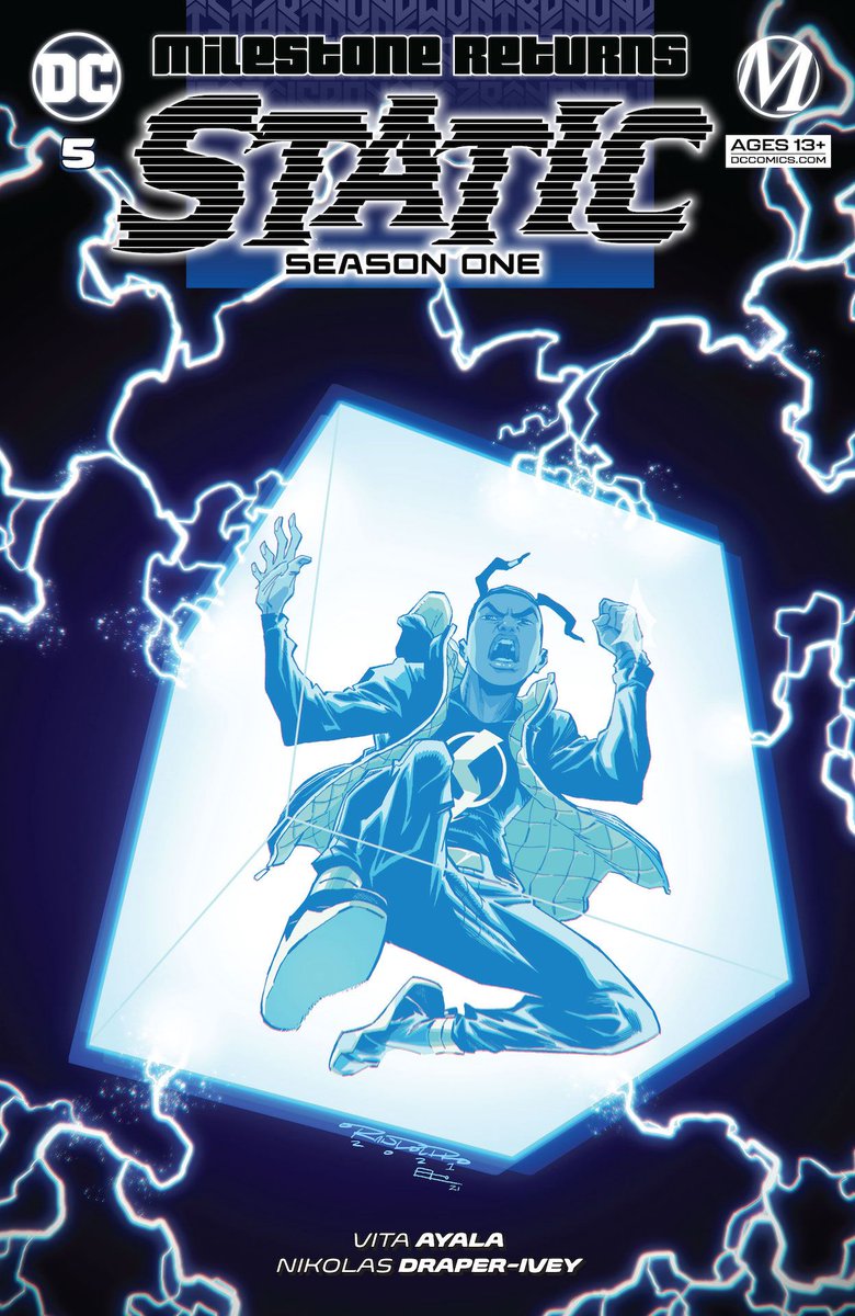 BuzzComics's tweet photo. Preview de Static: Season One #5 par Vita Ayala (@definitelyvita) et Nikolas Draper-Ivey chez @DCComics #DCComics #Static #MilestoneComics #MilestoneReturns https://t.co/v1rEy6df9V https://t.co/LTQQkmIQe2