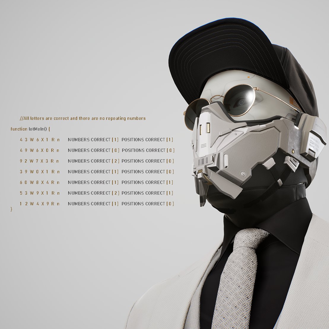 Execute function “letMeIn”