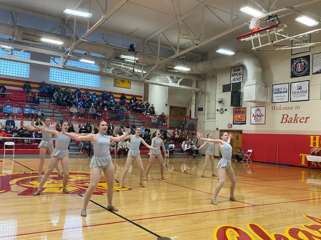 MFHSTrojanettes's tweet image. Tonight you can catch us at the home basketball game! We are excited to show-off our lyrical routine which we will be performing at the IHSA sectionals tomorrow! 💛💙