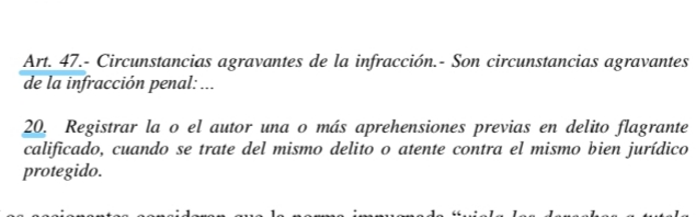 Algasan88's tweet photo. La CCE ha declarado la inconstitucionalidad por el fondo del artículo 47. 20 COIP. (Sentencia 53-20-IN/21)

Las claves:

⬇️

⭕️Las circunstancias agravantes tienen relación con el aumento de la responsabilidad criminal, deben observar los límites jurídico-penales. 

⬇️ https://t.co/TBnLhZ26HW