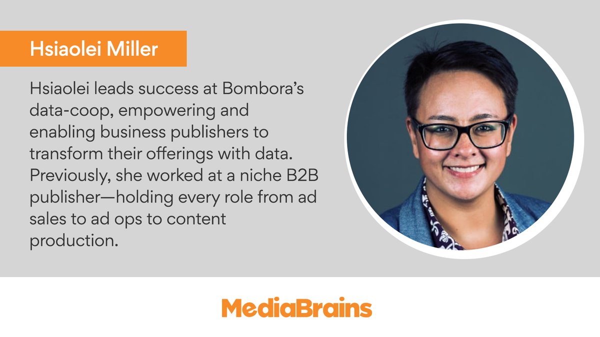 mediabrains's tweet photo. Learn about the latest in #ABM from @bomboradata 's own Hsiaolei Miller. Register here:https://t.co/ZU2g8aueIR https://t.co/eDkjPaQmom