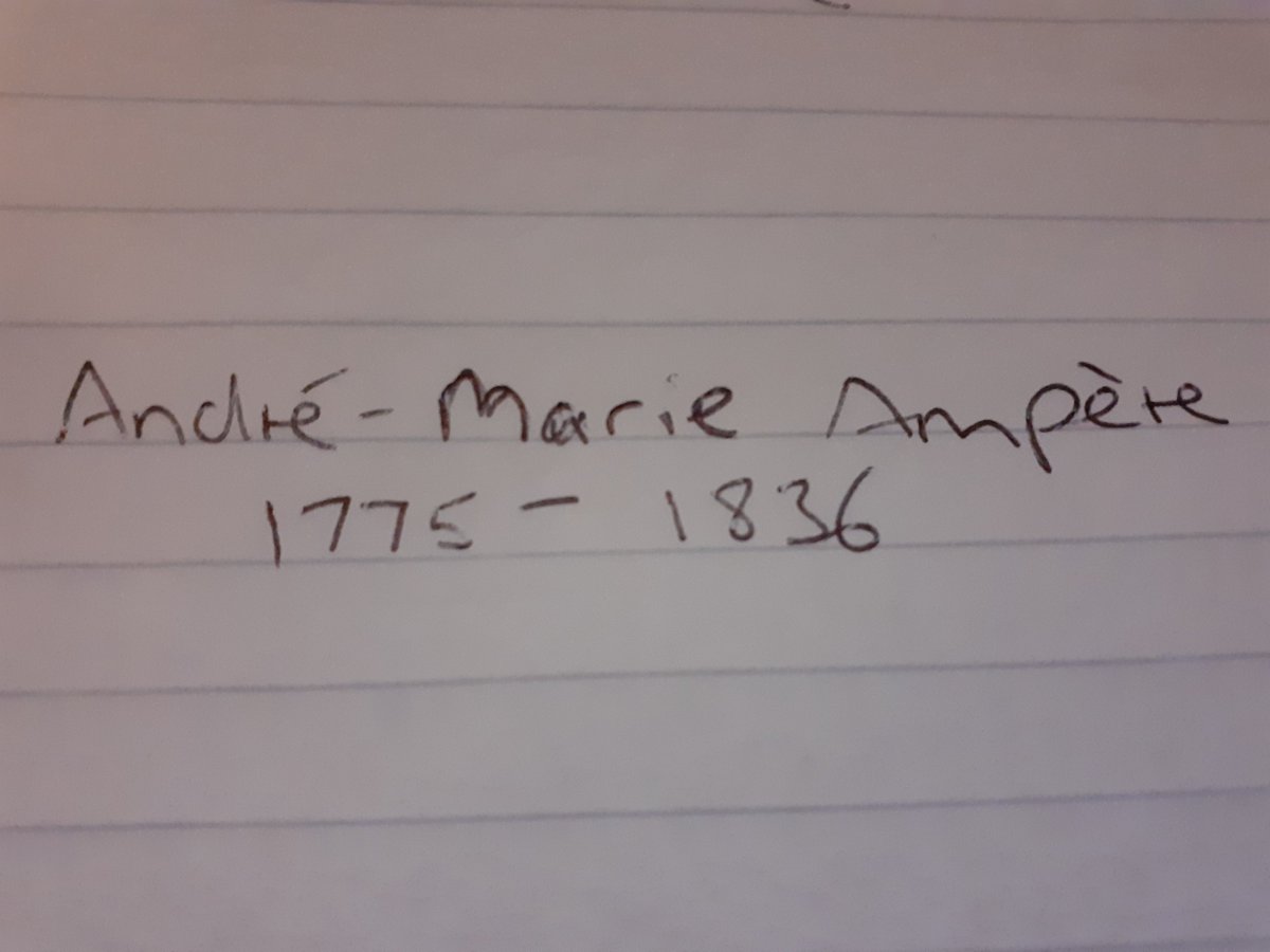 M0TZX_RADIO's tweet photo. Today in 1775 André-Marie Ampère was born. Ampère is remembered as one of the fathers of electromagnetism.
https://t.co/UWsfNWSvBM
#hamradio #amateurradio #radiohistory #hamr https://t.co/s3wafhNlE1