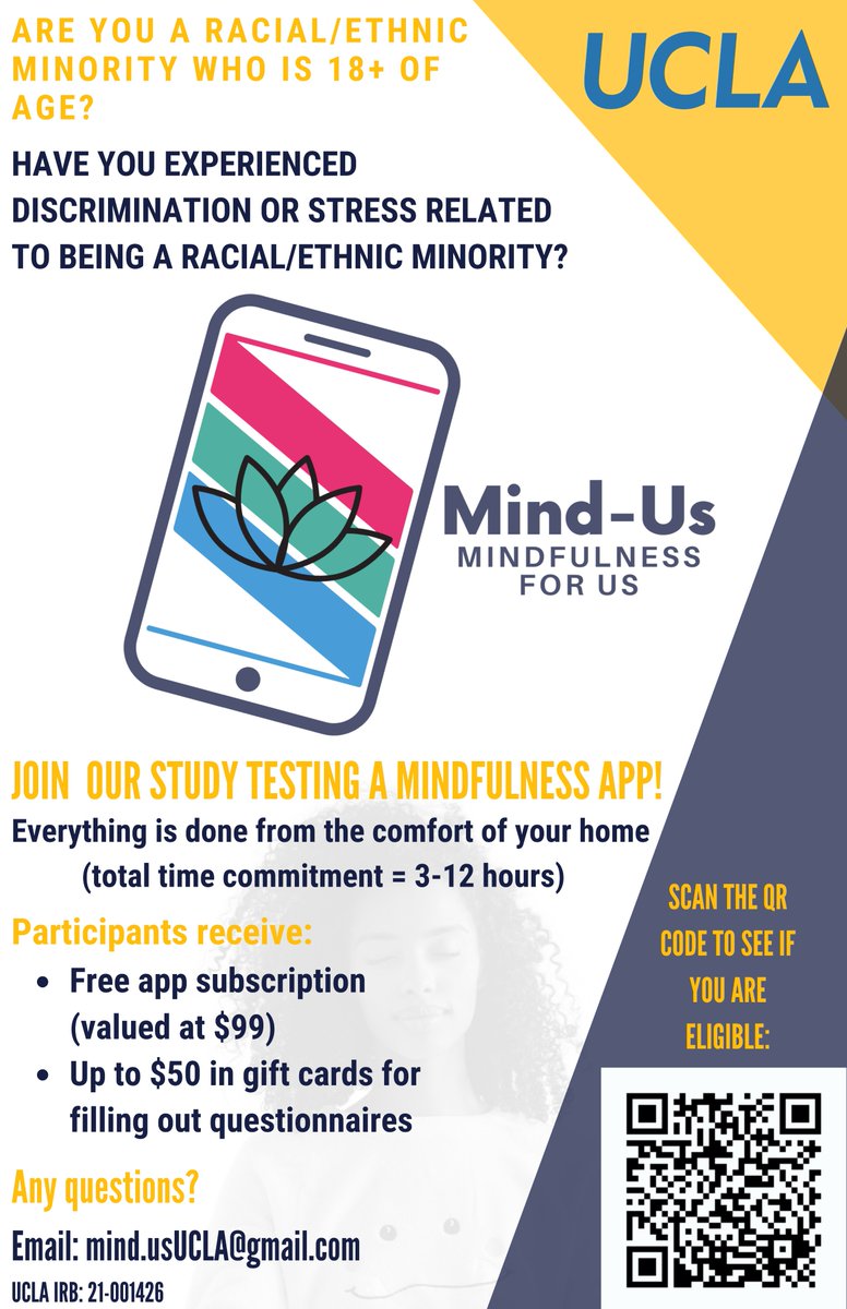 More than 100 POC individuals have enrolled in Mind-Us! This is a significant milestone for the project. I promise to continue making this program available until I exhaust all resources available, including free app subscriptions and Amazon gift cards