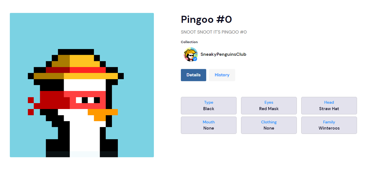 Pingoo #0 !!!!!! Jackpot? 

<a href="/cronospenguins/">Sneaky Penguins Club</a>