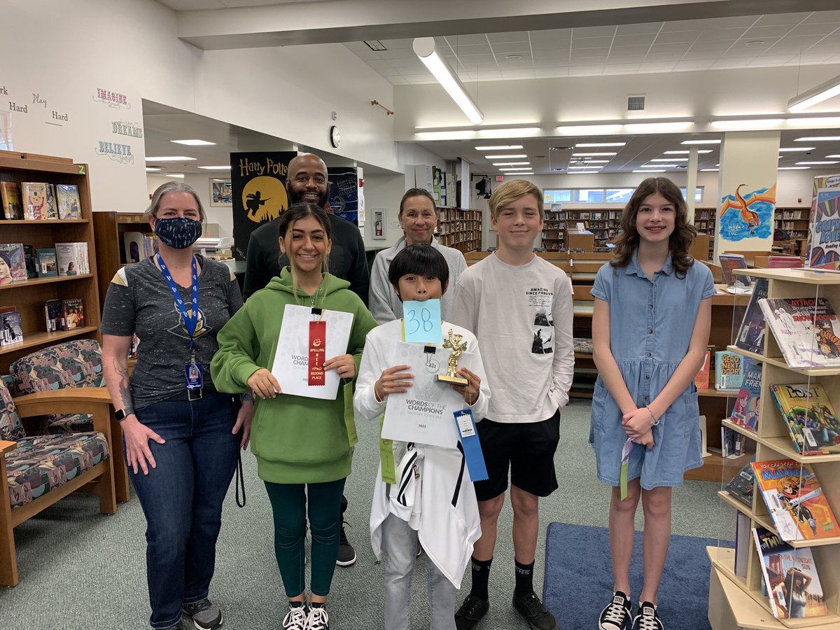 Congratulations to <a href="/HinsonHurrican1/">Hinson Hurricanes</a> <a href="/Hinson110/">Hinson</a> school spelling bee participants for a job well done! Our 4th place is Brock Wing, 3rd place tie (exiting same round) Hailee Gruenewald-Steinhauer and Grant Losey, 2nd place- Helah Bitton, and our school winner- Raimey Miral.