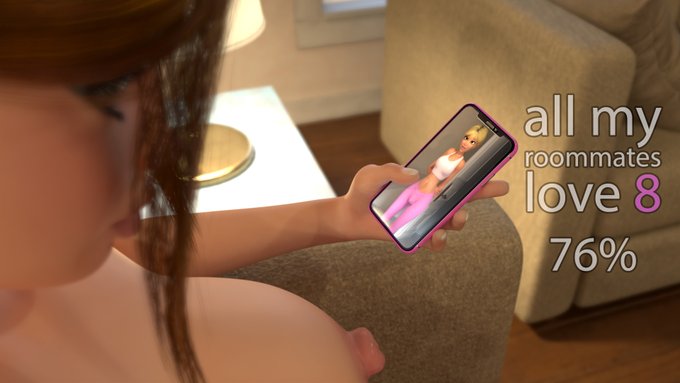 HEY why is Mary sitting semi nude on the couch while looking at a picture of Maggie on her phone? thats