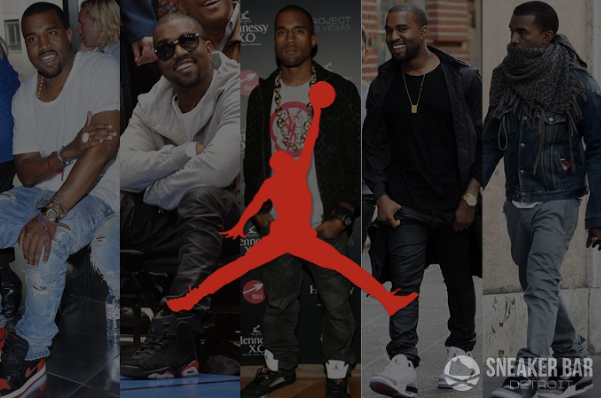 Sneaker Bar Detroit on X: Kanye West Hints At Possible Jordan
