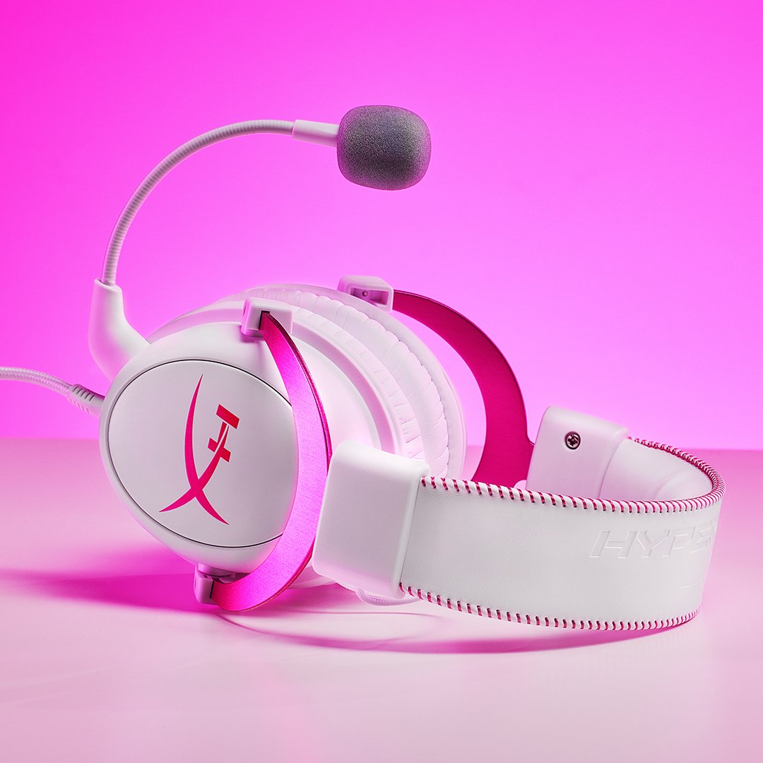 HyperX "alright alright we heard you.. pink making comeback 😉 HyperX Cloud II Gaming Headset #CES2022 https://t.co/jc7JUtIXeK" / Twitter